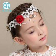 En gros enfants bandeau filles mariage bandeaux enfants vêtements de coiffure pour la décoration